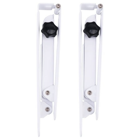 

2PCS Foldable Adjustable Solar Panel Support Home Iron Solar Panel Bracket (Silver White)