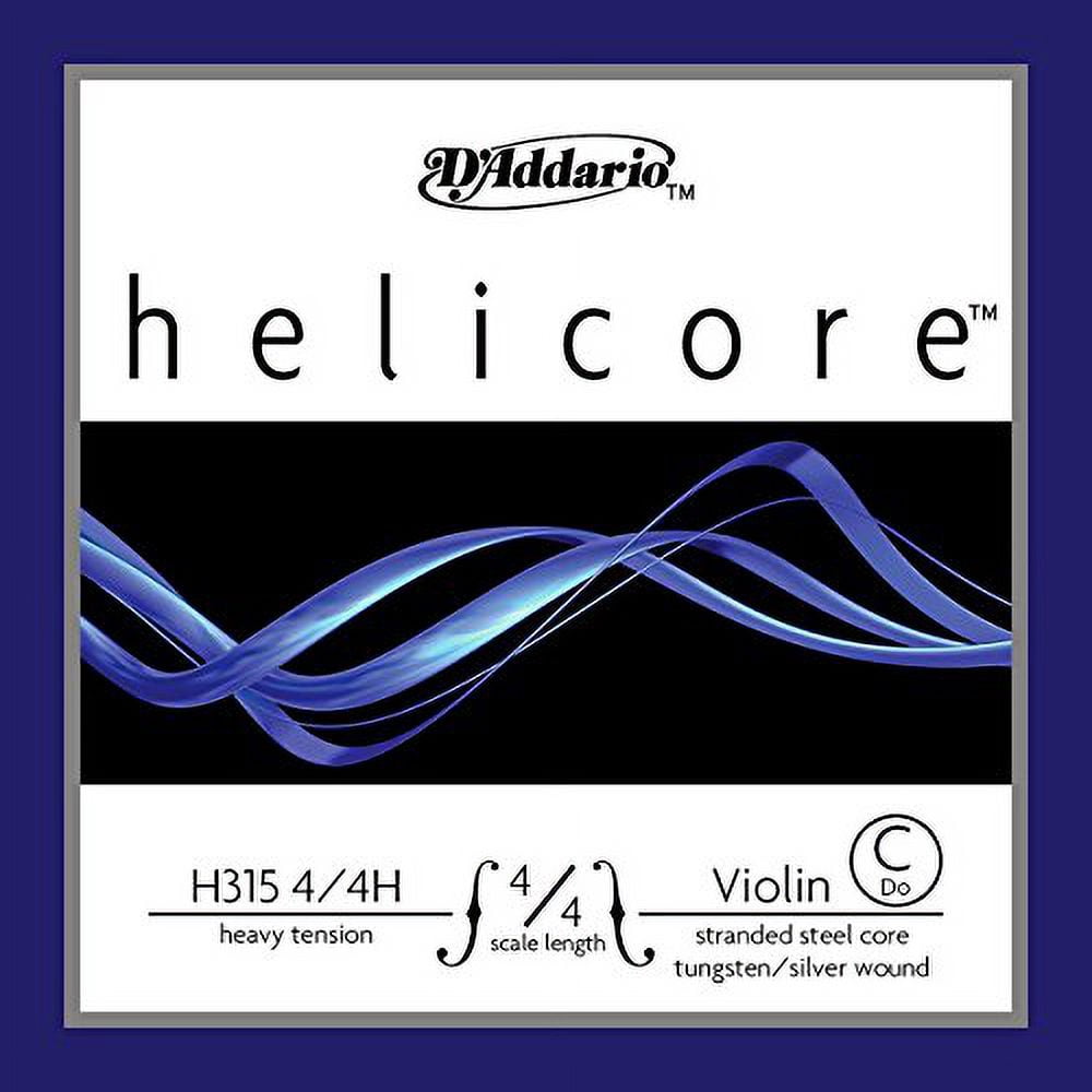 D'Addario Helicore Violin Low C 4/4 Medium 4/4 Size Heavy