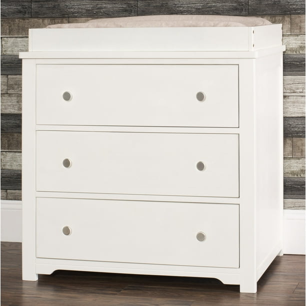 Forever Eclectic Harmony 3Drawer Dresser with Table Topper Kit