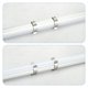 thumbnail image 5 of T8 Clips Soporte Colgador Fluorescente Tubo Luz Accesorio Soporte U Forma Abrazaderas con Tornillos para LED Bombillas Techo Lámpara, Acero Paquete de 12, 5 of 5