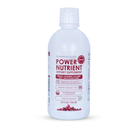Rawleigh Power Nutrient Liquid Multivitamin with 70 Trace Minerals for Energy, 32 fl oz