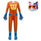 thumbnail image 2 of Mono SuperKitties para niños con máscara disfraz de gato para Halloween, 2 of 4