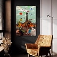 thumbnail image 5 of Epic Art 'Circus' by Elo Marc, Acrylic Glass Wall Art, 24"x36", 5 of 8