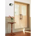 thumbnail image 4 of Trans Globe Lighting - The Standard - One Light Oval Bulkhead - Eye Lash-Black, 4 of 4