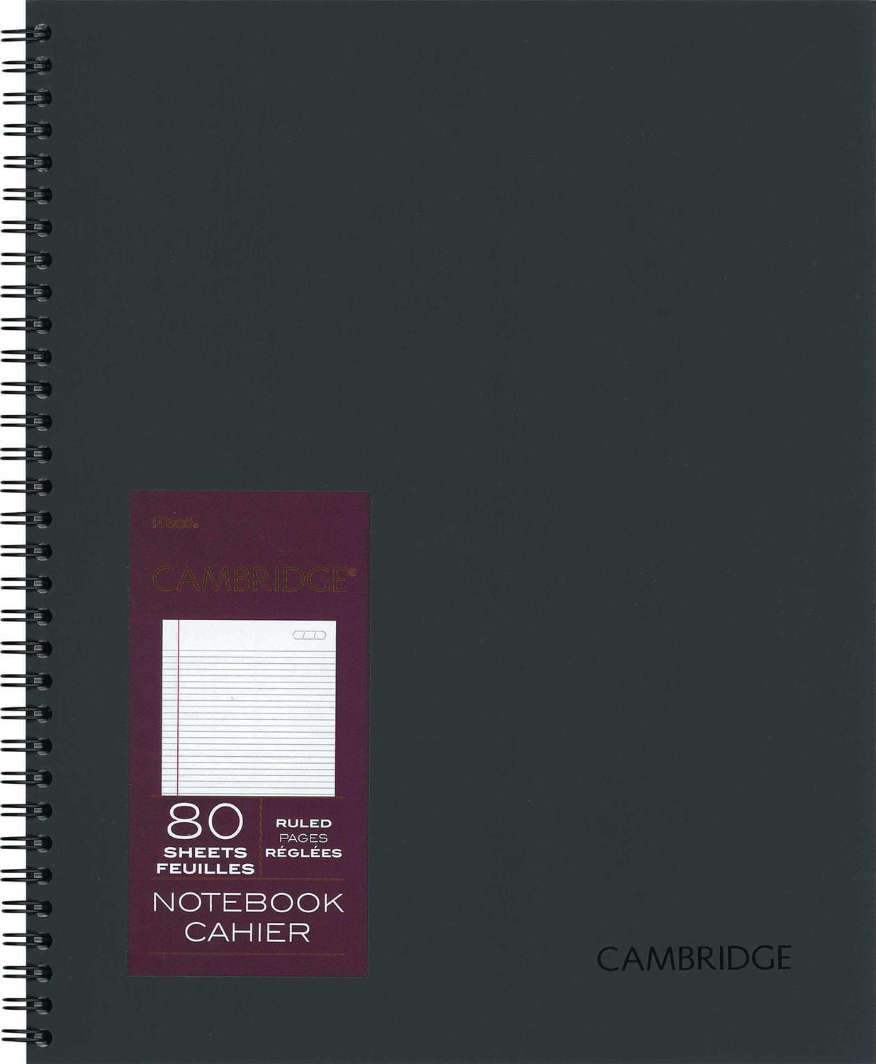 Cambridge Limited 9 x 6 Business Notebook, 9 x 6 Refillable Notebook