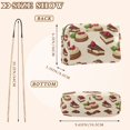 thumbnail image 4 of FORMRS Women Crossbody Purse with Chain Strap Vegan Leather Shoulder Handbag, Strawberry Cake, 4 of 7
