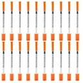 thumbnail image 2 of POINTERTECK 20 Pack 2ml Plastic Syringa with Cap  Individually Sealed Wrapped  for Scientific Labs  Measuring Liquid  Refilling Cartridges or Glue Applicator, 2 of 9