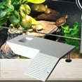 thumbnail image 3 of leaveforme Turtle Basking Platform with Suction Cups Playing and Feeding Stand Reptile Animal Rest Terrace Pet Supplies, 3 of 8