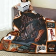thumbnail image 6 of Basketball Blanket and Throws Sports Lover Gifts Throw Blankets Basketball Decor Soft Cozy Fleece Plush Warm Flannel Bedding Blanket for Men Boys Kids Adults Couch Travel 60"X80", 6 of 6