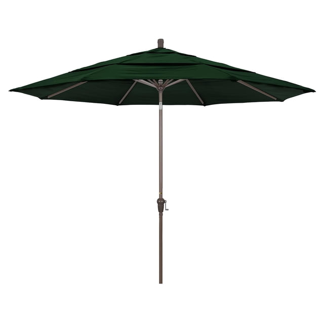 California Umbrella 11' Patio Parapluie en Vert Forêt