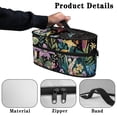 thumbnail image 5 of HELLHERO Lightweight Dustproof Travel Iron Organizer Butterfly and Floral Pattern Most Iron Travel Carrying Case, Bag Only, 5 of 6