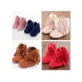 thumbnail image 4 of Newborn Toddler Boots Shoes Fringe Tassel Boots Baby Infant Boy Girl Soft Soled Winter Shoes, 4 of 4