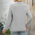 thumbnail image 5 of nerohusy Womens Linen Blazer Casual Long Sleeve Lightweight One Button Jackets Spring Summer Fall Suit Jacket Coat with Pockets 2025 Gray,XL, 5 of 9