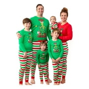 Dr. Seuss Grinch Merry Grinchmas! Matching Family Adult And Kids Pajama Set Outfits