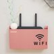 thumbnail image 3 of Estante de enrutador Wifi inalámbrico, caja de almacenamiento colgante de pared, organizador de plástico ABS, soporte de alimentación de Cable, caja organizadora, decoración del hogar, 3 of 4