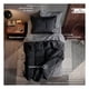 thumbnail image 3 of Set Edredón Individual + Funda De Almohada + Sábanas 5 Pzas Real Textil Nego - Gris, 3 of 8