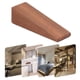 thumbnail image 5 of Tope De Puerta De Madera, Triangular, Marrón Oscuro, 4 Piezas, Tapón De Puerta Móvil, Antideslizante Para Baño, 5 of 7
