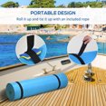 Pool Tables Float Floating Water Mat with Cup Holder Table, 12' X 4.9', Xpe Foam Float ...