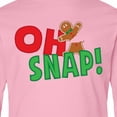 thumbnail image 4 of Inktastic Oh Snap Long Sleeve Youth T-Shirt, 4 of 5