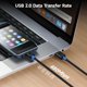 thumbnail image 3 of Cable Matters Cable trenzado USB C a Micro USB de 6.6 pies (Cable Micro USB a USB-C Cable USB Tipo C a Micro USB) Negro, 3 of 7