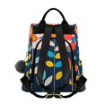 thumbnail image 2 of FORMRS Women's Travel Backpack Purse Anti-Theft Hidden Pockets Casual Shoulder Bag, Simple Floral, 2 of 7