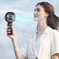thumbnail image 4 of XGFHYJEH Hand Held Fan, Mini Fan Handheld, Hand Held Fan Rechargeable, Portable Folding Hand Held Cooling Fan, 4 of 7