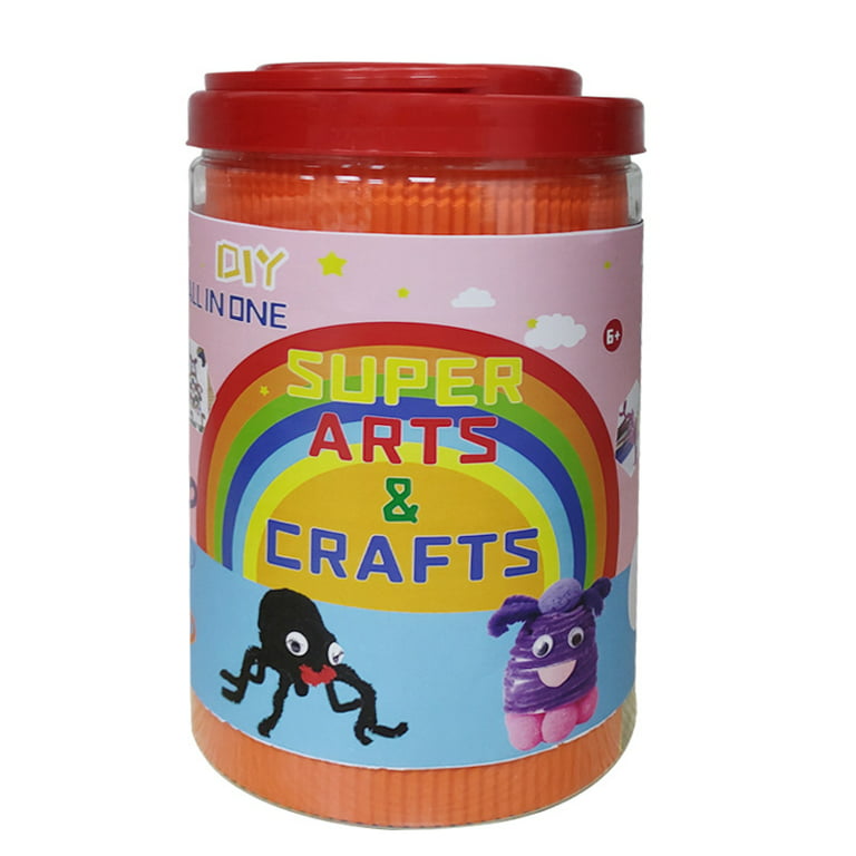 Arts and Crafts Supplies for Kids - Craft Art Supply Kit for Toddlers Age  3+ All in One D.I.Y. Crafting Collage Arts Set for Kids Christmas,  Halloween, Easter, Children's Day, Birthday Gift 