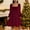 Elegant dress-Wine, variant on Gamivast Velvet Dress for Women Long Sleeve Midi Winter Square Ruffle A Line Flowy Cocktail Party Dresses Elegant Dress for Holiday Evening