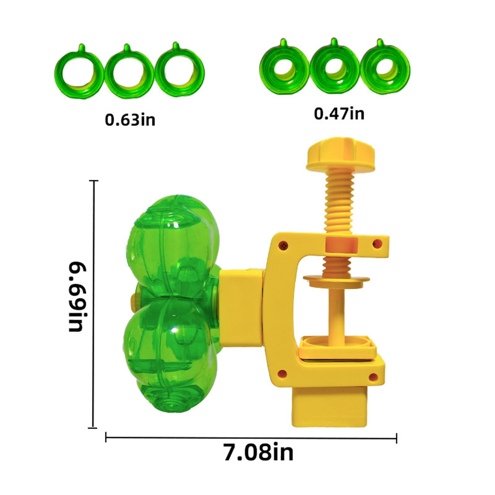 Interactive Toys for Cats, Interactive Puzzle Toys for Dogs, 3.5 in Treat Holding, Cat Puzzle Feeder, Mental Stimulation, Crate Attachable, Green, 1 Pc