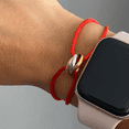 thumbnail image 3 of ONXE UNISEX, Adjustable, Satin Cord. Complete your Christmas look with our trendy bracelet, 3 of 5