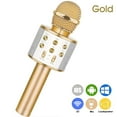 thumbnail image 1 of WS-858 Microphone de Karaoké Sans Fil Portable, Lecteur de Karaoké Portatif pour Téléphone Mobile avec Bluetooth Hi-Fi Intégré, 1 of 5