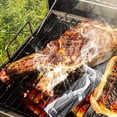 thumbnail image 1 of Herramientas para barbacoa Tubo de humo de acero inoxidable 304 Caja de madera para frutas con forma de diamante Caja ahumada Tubo para ahumador de barbacoa, 1 of 4