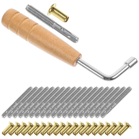 Toyandona Lyre Tuning Pegs Assorted Color Professional Accessory for Violin Easy Use