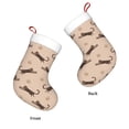 thumbnail image 3 of Naloa Leopard Print Christmas Stockings Decorations, Xmas Ornaments, DIY Personalized Farmhouse Decor for Home Family Party Tree, 3 of 7