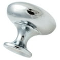 thumbnail image 3 of GlideRite 1.125 in. Solid Classic Round Cabinet Knob, Polished Chrome, 3 of 5