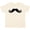 Natural, variant on Inktastic Mustache Boys or Girls Toddler T-Shirt