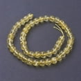 thumbnail image 2 of Synthetic Citrine Beads Strands Round Dyed & Heated 8mm Hole: 1mm about 50pcs/strand 15.5 inch, 2 of 3