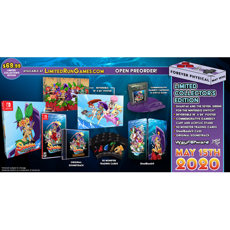 Shantae and the Seven Sirens Collector's Edition (Console Not Included) (NS Limited Run #72) [Nintendo Switch]