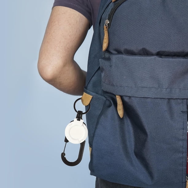 Llaveros para mujer, llavero de billetera, llavero de auto, llavero de mochila, clip trasero para cinturón, hebilla de fácil extracción, hebilla de resorte práctica, hebilla negra para exteriores, heb