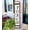 Welcome To The Porch（Wood White), variant on Large 45" x 9" Wood Welcome Sign for Front Porch, Tall Vertical Outdoor Decor, Rustic Farmhouse Modern Front Door Wall Decoration