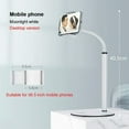 thumbnail image 5 of Mobile phone rack, desktop phone rack with adjustable Angle height, lazy phone rack - white, 5 of 5