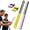 Yellow+Purple, variant on Upgraded Adjustable Intensity Badminton Swing Trainer Sound Feedback for Smash Technique Wrist Arm Strength Training Fitness for Beginners to Advanced