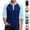 Dark Blue, variant on Henley Shirts for Men Raglan 3/4 Sleeve Jersey Baseball T-Shirts Casual Cotton Sport Athletic Tops