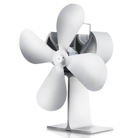 Portable Heat Powered Fan Fuel Saving Mute Fireplace Thermal