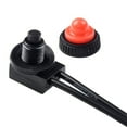 thumbnail image 4 of 1PC Waterproof Push Button Switch KP107 12V Waterproof Latching Switch Plastic Shell Sturdy Waterproof With Leads Wire Bakelite, 4 of 10