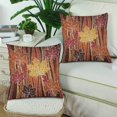 thumbnail image 2 of GCKG Feuille d'Érable Feuilles d'Automne Abstraites Coussin Coussins 18x18 Pouces Set de 2, 2 of 3