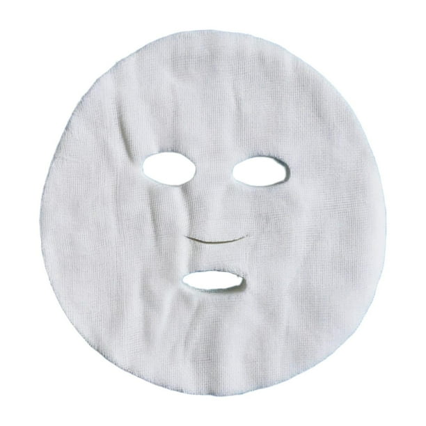 Máscara facial de gasa de 100 piezas, precortada, transpirable con malla suave para mujeres almohadillas de mascarilla de la cara para niñas para el Estilizar un