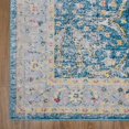 thumbnail image 5 of Ox Bay Blake 7'9" x 9'9" Blue/Gray Bordered Floral Durable Performance Indoor/Outdoor Area Rug, 5 of 7