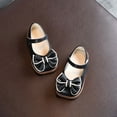 thumbnail image 5 of Shoes Gift for Girls Baby Girl Mary Jane Flats Dress Shoes - Infant Newborn Shoes Anti-Slip Soft PU Leather Party School Wedding Princess Little Girl Shoes 12 Months-6 Years Save Big, 5 of 6
