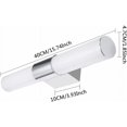 thumbnail image 5 of Chrome LED Mirror Lights for Bathroom Vanity, Soft Bright Light, 5 of 5